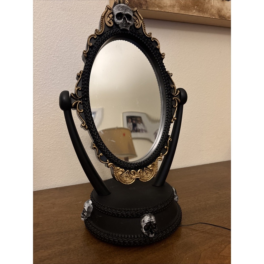 Tekky Toys Animated Mirror Haunted Reveal Lights Sounds Tested Working